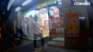 過年喝茫了！醉男大鬧超商　亮刀追員警遭壓制