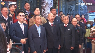 台中市長前哨戰？江啟臣合體盧.韓拜年　蕭美琴合體綠委