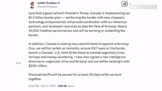 關稅戰開打前夕喊卡　美墨加通話延後1個月生效