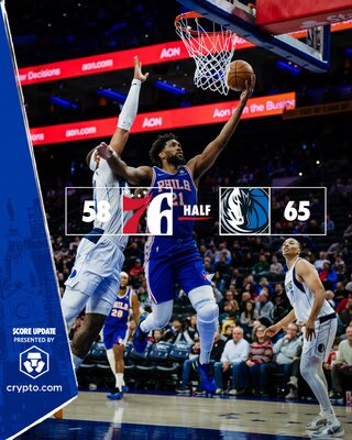 養傷一個月復出砍大三元  恩比德率76人逆轉獨行俠