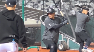 備戰WBCQ閉門模擬賽　陳子豪首打席炸裂兩分砲