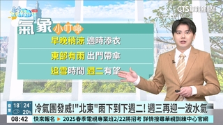 西半部多雲到晴　氣溫回升　東半部多雲零星雨