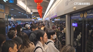 台灣燈會吸逾220萬人次！　交通塞爆　民怨搭機捷等1小時