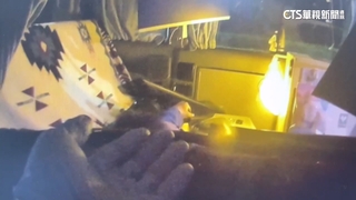 嘉義騎士車禍「離奇消失」！　撞擊力過大飛進廂型車