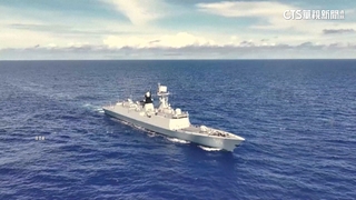 共軍「戰備警巡」頻次新高！共艦往24浬衝　我軍艦阻擋