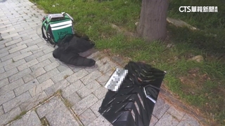 外送員半夜遭撞命危！　駕駛肇逃車牌疑似遺落現場
