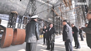 北韓首艘建造中核潛艇曝光！　金正恩：核武護主權