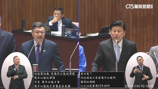 覆議案卓揆備詢　傅崐萁「聯合質詢」她們乾等45分