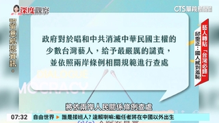 「對中表忠」國防部硬起來　邱垂正看藝人表態：感羞恥