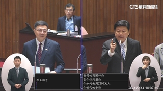 立院衝突！傅崐萁批錄影亂剪接　綠嗆機密預算都直播了