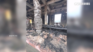 內湖碧山巖大火7樓供品桌燒毀！　開漳聖王聖誕喊卡