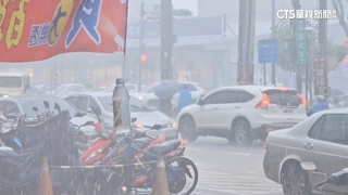 鋒面通過！　雨炸北台灣　桃園八德.龜山嚴重積淹水
