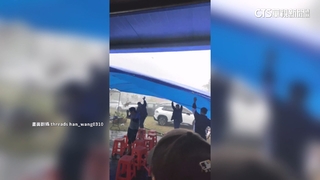 桃園復興山區突遇狂風暴雨　帳篷瞬間垮塌
