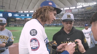 日本用「指叉球」復仇大谷翔平！　才木浩人賽後向道奇強投請益