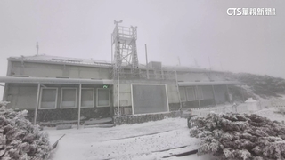 全台3月雪紛飛！　合歡山積雪逾10公分