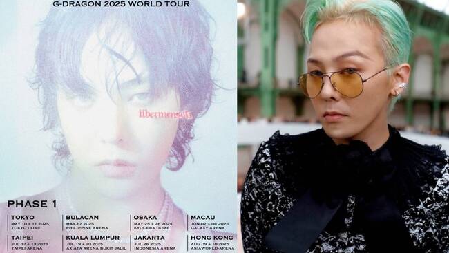 G-Dragon宣布來台開唱！　7月連2天登台北小巨蛋 | 華視新聞