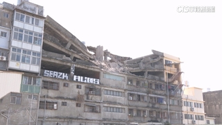 台中清水區大樓暗夜坍塌「5、6樓對半折」　驚恐瞬間曝