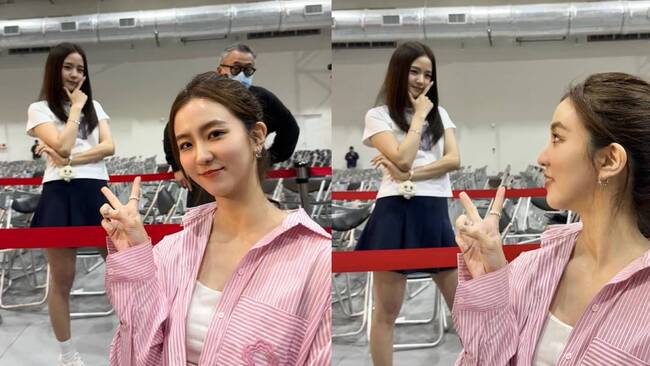 「Jisoo停下來跟我合照！」意外神同框周曉涵　網驚：根本雙胞胎 | 華視新聞