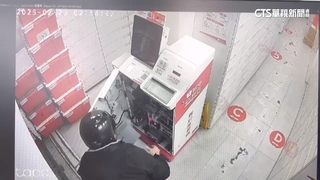 撬無人智選店錢箱偷走10萬　行竊後出車禍被逮