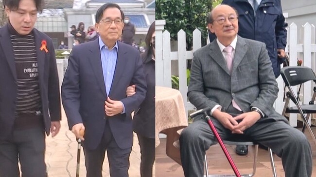 陳水扁傳訊「送您拐杖」 柯建銘激動道謝：共同杖打藍白賣國賊 | 華視新聞