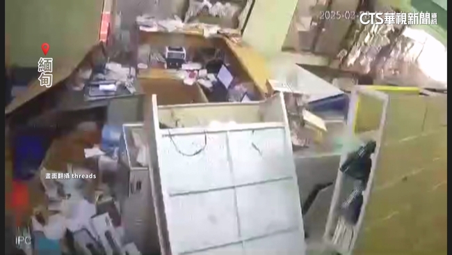 緬甸強震重創曼德勒！民眾尖叫逃生　一度被貨架淹沒 | 華視新聞