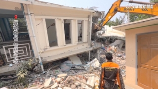 緬甸曼德勒多所學校遭震垮！　家屬哭喊求奇蹟