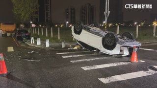 無號誌燈釀禍？　台中深夜車禍3人受傷送醫