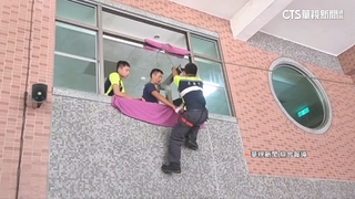 輔大醫院消防演練出意外　護理師2樓「臉朝地」重摔