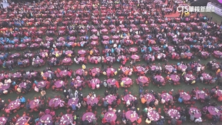 大甲媽起駕宴盛大　席開1500桌上萬信徒參加