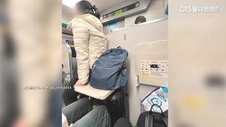 餐桌變座位？　高鐵對號座乘客傻：還伸展筋骨