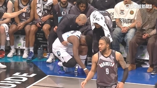 100種受傷的原因　「蟻人」踩籃網總教練扭傷