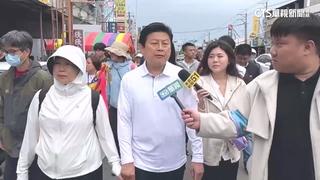 罷免「空陸戰」齊發　傅崐萁大甲媽遶境：不適合談政治