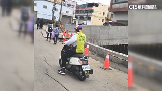 彰化市長忙遶境騎車未戴安全帽　急歉：願繳罰款