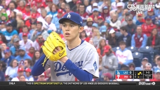 指叉球發威.控球回穩！　佐佐木朗希戰費城4局4K失1分