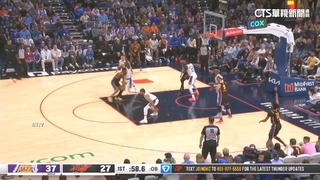 22顆三分球追平隊史紀錄！　湖人大勝聯盟第一雷霆