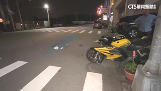 台中6旬翁準備到對街推拿　下車後遭直行重機撞飛亡