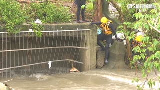 強降雨太大「水流已到肩膀」...　工人撤不及遭沖走身亡