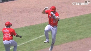 天使打瘋了！　3人敲「雙響砲」狂灌6轟大勝光芒