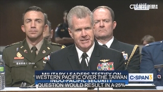 示警台海衝突後果　美印太司令：50萬人絕望而死