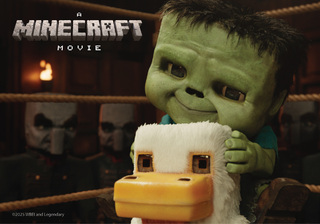 痛扁水行俠當人氣王！《MINECRAFT麥塊電影》雞騎士迷因爆紅 台灣加送限量小卡