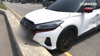 男違規迴轉撞車肇逃　休假警與民眾合力追車逮人