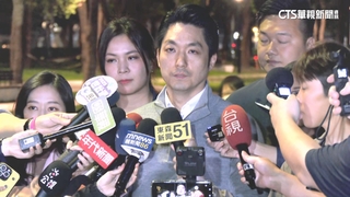 蔣萬安現身北檢抗議　稱「個人行為自己承擔」