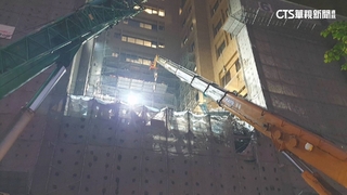 台大醫院鷹架倒塌　今凌晨尋獲失蹤移工已身亡