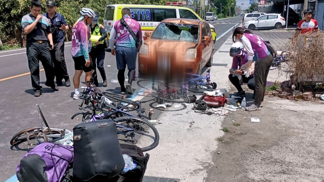 康橋單車環台7學生遭撞受傷　賈永婕證實「兒也在隊伍中」：逆向車很過分 | 華視新聞