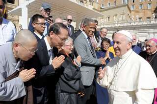 教宗方濟各離世　慈濟證嚴法師表達無限緬懷與不捨