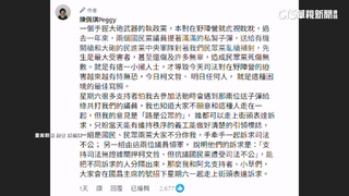 批2藍議員送子彈給民進黨　陳佩琪未上凱道