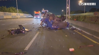 貨車停國道外側遭聯結車撞　26歲越籍大學生不治