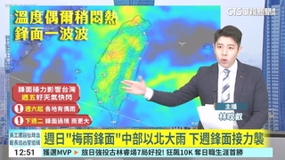 西半部晴天高雄恐飆36度 明水氣增午後雷雨