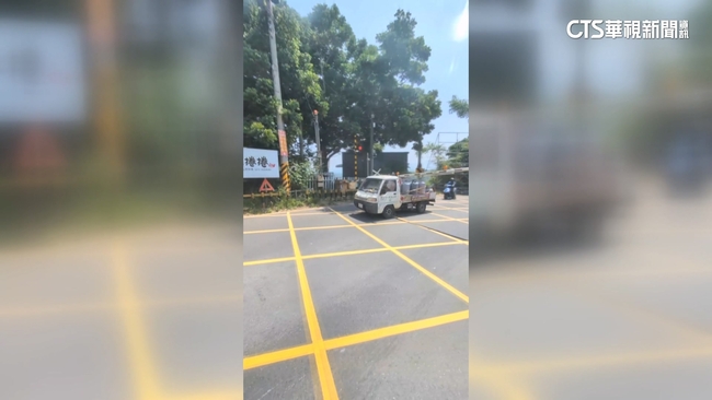貨車疑沒抓好距離　遮斷桿降「卡瓦斯桶間」最高罰9萬 | 華視新聞