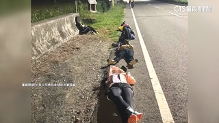 香燈腳休息亂象多　半夜躺路邊超危險.睡賣場帳篷